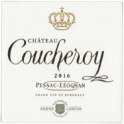 étiquette Château Coucheroy blanc 2016