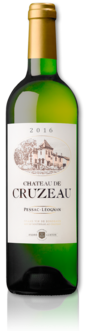 bouteille Château de Cruzeau blanc 2016