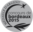 médaille argent Concours de Bordeaux Vins d'Aquitaine