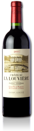 bouteille château La Louvière rouge 2007