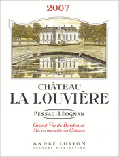 château La Louvière rouge 2007