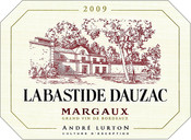 étiquette Labastide Dauzac 2009