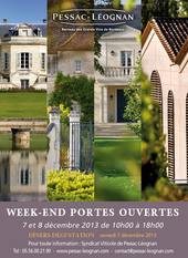 Affiche Portes Ouvertes Pessac-Léognan 2013
