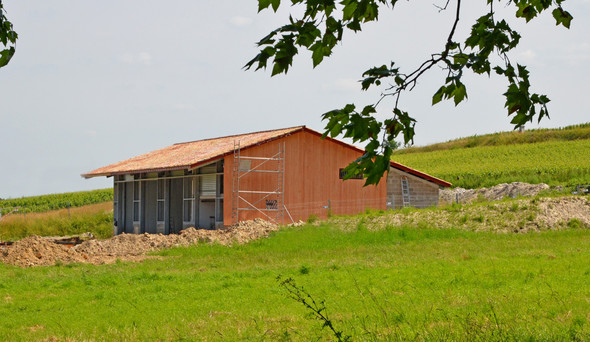hangar technique Château La Louvière