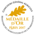 Médaille Or Concours Général Agricole de Paris 2017