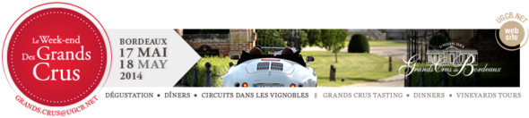 logo week-end des Grands Crus de Bordeaux 2014
