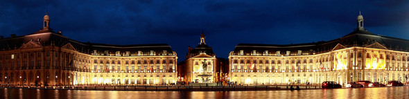 Bordeaux place de la Bourse