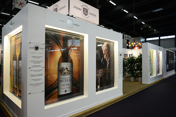 Stand Vignobles André Lurton Vinexpo Bordeaux