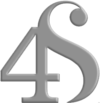 logo 4 S gris